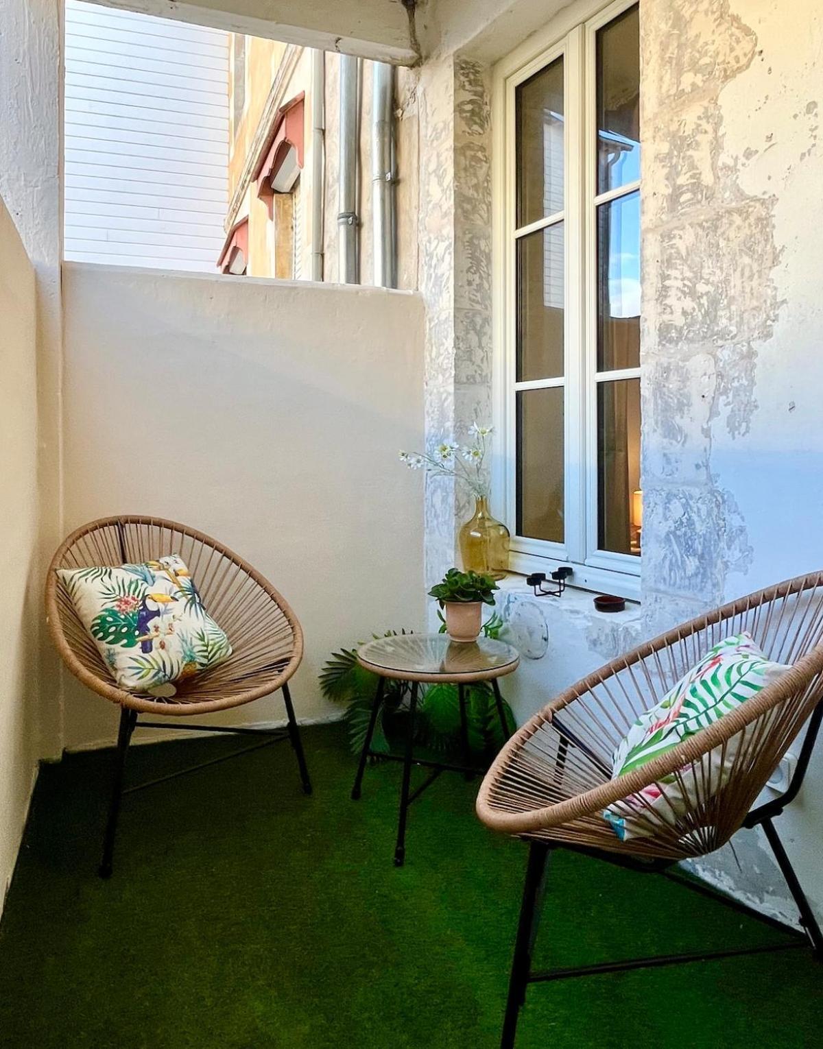 דירות לה רושל Escapade Vintage Avec Terrasse En Centre Historique מראה חיצוני תמונה